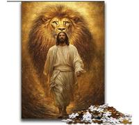 Jigsaw Puzzles for Teenagers 2000 Piece Jesus,Stress Reliever Difficult Challenge Every Piece Is Unique - Challenging Family Fun Game 70x100cm