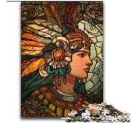 Jigsaw Puzzles for Teenagers 2000 Piece Mayan Priestess Educational Games Home Decoration Educational Game for Birthday, Chrismas 70x100cm