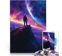 Jigsaw Puzzles for teenagers 2000 Piece Mountain Galaxy Planet Präzisionsschnitt einzigartiges Herausforderungsspiel70x100cm