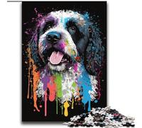 Jigsaw Puzzles for Teenagers 2000 Piece Portuguese Water Dog Colourful Stress Reliever Difficult Challenge Unique Home Decor And Gifts 70x100cm