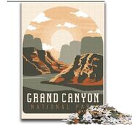 Jigsaw Puzzles for Teenagers 2000 Piece Puzzle Grand Canyon National Park, for Age 14+ Suitable for Couples Fun at Home Activities, Birthday Present,Travel Gifts 70x100cm