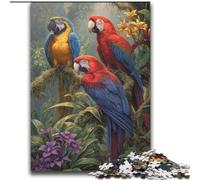 Jigsaw Puzzles for Teenagers 2000 Piece Puzzle Parrots And Linnets Educational Games Home Decoration Artists Collection, Fine Art 70x100cm