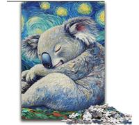 Jigsaw Puzzles for Teenagers 2000 Piece Sloth Night Sky Challenging Game And Family Play for Is Ideal As A Gift for The Whole Family 70x100cm