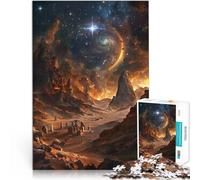 Jigsaw Puzzles for teenagers 2000 Piece Starlit Desert of Astra Lustige Spiele Einzigartige Wohndekoration und Geschenke70x100cm