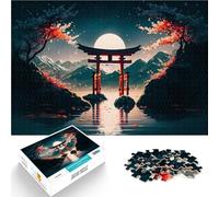 Jigsaw Puzzles for teenagers 2000 Piece Torii gate middle lake Hands-on-Spiel Künstlersammlung, Bildende Kunst70x100cm