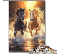 Jigsaw Puzzles for Teenagers 2000 Piece Two Horses for And from 14 Years And over Play Toys Because It Is Ideal As A Gift for The Whole Family 70x100cm