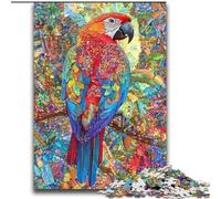 Jigsaw Puzzles for Teenagers 2000 Pieces Animal Parrot Help The Brain Exercise Addictive Toys to Cultivate Patience Perfect Decoration 70x100cm