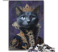 Jigsaw Puzzles for Teenagers 2000 Pieces Cat from An Aristocratic Family Help The Brain Exercise Addictive Toys to Cultivate Patience Perfect Decoration 70x100cm