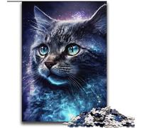 Jigsaw Puzzles for Teenagers 2000 Pieces Cosmic Nebula Cat Help The Brain Exercise Addictive Toys to Cultivate Patience Perfect Decoration 70x100cm