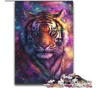Jigsaw Puzzles for Teenagers 2000 Pieces Galaxy Tiger Help The Brain Exercise Addictive Toys to Cultivate Patience Perfect Decoration 70x100cm