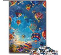 Jigsaw Puzzles for Teenagers 2000 Pieces Hot Air Balloon Oil Painting Suitable for People Aged 14 And Above Educational Game Challenge Toy Gift For Birthdays 70x100cm