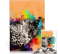 Jigsaw Puzzles for teenagers 2000 Pieces Leopard 194 Denksportaufgabe für Angebot als Geschenk für die ganze Familie70x100cm