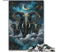 Jigsaw Puzzles for Teenagers 2000 Pieces Mysterious Elephant Help The Brain Exercise Addictive Toys to Cultivate Patience Perfect Decoration 70x100cm