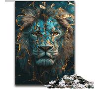 Jigsaw Puzzles for Teenagers 2000 Pieces Mysterious Lion Suitable for People Aged 14 And Above Educational Game Challenge Toy Gift For Birthdays 70x100cm