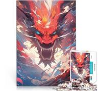 Jigsaw Puzzles for teenagers 2000 Pieces Neon Dragon Colorful Anime Hands-on-Spiel Heimdekoration Spielzeug70x100cm