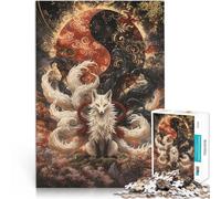 Jigsaw Puzzles for teenagers 2000 Pieces Nine-Tailed Fox Spirit Stressabbau Heimdekoration Spielzeug70x100cm