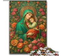 Jigsaw Puzzles for Teenagers 2000 Pieces Portrait of Mary The Mother Help The Brain Exercise Addictive Toys to Cultivate Patience Perfect Decoration 70x100cm