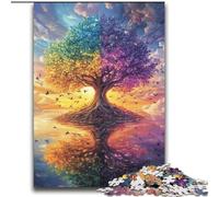 Jigsaw Puzzles for Teenagers 2000 Pieces Tree of Life Family Game Stress Reliever Difficult Challenge Suitable for Couples 70x100cm