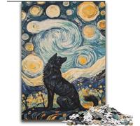 Jigsaw Puzzles for Teenagers 2000 Pieces Wolf Art for Age 14 Years And over Beautiful Design GameBeautiful Design Game Great Gift 70x100cm