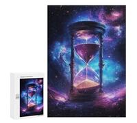 Jigsaw Puzzles for Teenagers 300 PCS Cosmic Hourglass Timer-1 Jigsaw Puzzles for Teenagers Enhance Memory for Birthday, Chrismas Beautiful Design Game 300 PCS