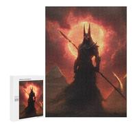 Jigsaw Puzzles for Teenagers 500 PCS Egyptian God Anubis Art -1 Jigsaw Puzzles for Teenagers Enhance Memory for Birthday, Chrismas Beautiful Design Game 500 PCS