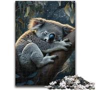 Jigsaw Puzzles for Teenagers Animal Koala Teenager Puzzles,Game Toys Every Piece Is Unique - Challenging Family Fun Game (50x75cm)