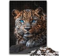 Jigsaw Puzzles for Teenagers Animal Leopard Brain Intelligence Challenge Addictive Toys Birthday Present, Gifts, Wall Art 38x26cm