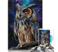 Jigsaw Puzzles for Teenagers Animal Owl 1000 Pieces for Adults,Educational Stress Relief Toy Gifts for Friends And Family (size 75x50cm)