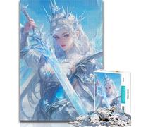 Jigsaw Puzzles for Teenagers Anime Angel Teenager Jigsaw,Decompressing Intellectual Educational Toy Perfect Decoration 38x26cm