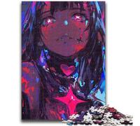 Jigsaw Puzzles for Teenagers Anime Demon Girl, for Age 14 Years And over Home Decor As A Gift for The Whole Family And Friends 50X75CM
