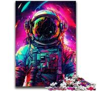 Jigsaw Puzzles for Teenagers Artistic Astronauts Teenager Jigsaw,Decompressing Intellectual Educational Toy Perfect Decoration (50x75cm)