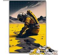Jigsaw Puzzles for Teenagers Astronaut Stuck In Space, Educational Games Home Decoration Is Ideal As A Gift for The Whole Family (Size 26x38cm)
