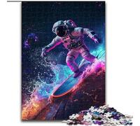Jigsaw Puzzles for Teenagers Astronauts in Space, for Age 14+ Suitable for Couples Fun at Home Activities, Birthday Present,Travel Gifts (Size 50x75cm)