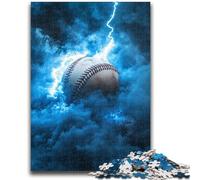 Jigsaw Puzzles for Teenagers Baseball Sports 1000 Piece Puzzle,Challenging Family Activity Games DIY Toy for Home Wall Decor Gifts (50x75cm)