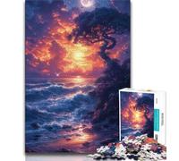 Jigsaw Puzzles for Teenagers Beautiful Dreamy Scenery 1000 Piece Jigsaw,Educational Games Home Decoration Suitable for Desktop Decoration (size 38x26cm)