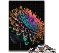 Jigsaw Puzzles for Teenagers Beautiful Flower Challenging Game Gifts for Is Ideal As A Gift for The Whole Family 26x38cm