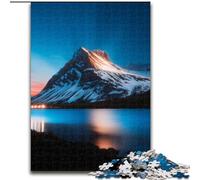 Jigsaw Puzzles for Teenagers Beautiful Mountains And Lakes, for Age 14 Years And over Home Decor As A Gift for The Whole Family And Friends (Size 26x38cm)