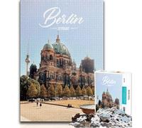 Jigsaw Puzzles for Teenagers Berlin, Difficult And Challenge,Every Piece Is Unique - Challenging Family Fun Game Suitable for And 14 38x26cm