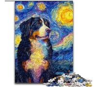 Jigsaw Puzzles for Teenagers Bernese Mountain Dog, Analysis And Logic with Fully Interlocking Randomly Shaped Pieces for And Age 14 Years Up (Size 50x75cm)