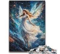 Jigsaw Puzzles for Teenagers Butterfly Girl Learning Educational Toys Fun at Home Activities, Birthday Present,Travel Gifts 50x75cm