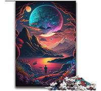 Jigsaw Puzzles for Teenagers Color Planet Suitable for People Aged 14 And Above Educational Game Challenge Toy Gift For Birthdays 70x100cm