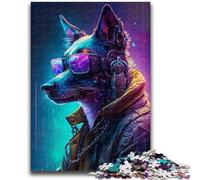 Jigsaw Puzzles for Teenagers Colored Mechanical Dog Learning Educational Toys Fun at Home Activities, Birthday Present,Travel Gifts 50x75cm