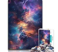 Jigsaw Puzzles for Teenagers Colorful Cosmic Teenager Jigsaw,Family Activity Fun at Home Activities, Birthday Present,Travel Gifts (size 75x50cm)
