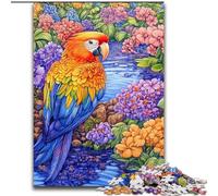 Jigsaw Puzzles for Teenagers Colorful Parrot, for Age 14 Years And over Home Decor As A Gift for The Whole Family And Friends (Size 26x38cm)