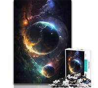 Jigsaw Puzzles for Teenagers Colors of The Galaxy Teenager Puzzles,Educational Games Home Decoration Birthday Present, Gifts, Wall Art (size 38x26cm)