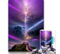 Jigsaw Puzzles for Teenagers Colourful Dreams Universe Teenager Jigsaw,is Ideal As Gifts for The Whole Family Suitable for And 14 (size 75x50cm)