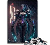 Jigsaw Puzzles for Teenagers Cyborg Challenging Game Gifts for Is Ideal As A Gift for The Whole Family 50x75cm