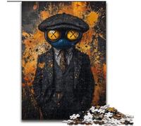 Jigsaw Puzzles for Teenagers Detective Frog, for Age 14+ Suitable for Couples Fun at Home Activities, Birthday Present,Travel Gifts (Size 26x38cm)