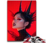 Jigsaw Puzzles for Teenagers Devil Girl Brain Intelligence Challenge Addictive Toys Birthday Present, Gifts, Wall Art 50x75cm