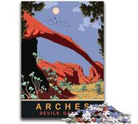 Jigsaw Puzzles for Teenagers Devils Garden Utah Suitable for Ages 14 And Up Family Games Deal As Gifts for The Whole Family (size 38x52cm)